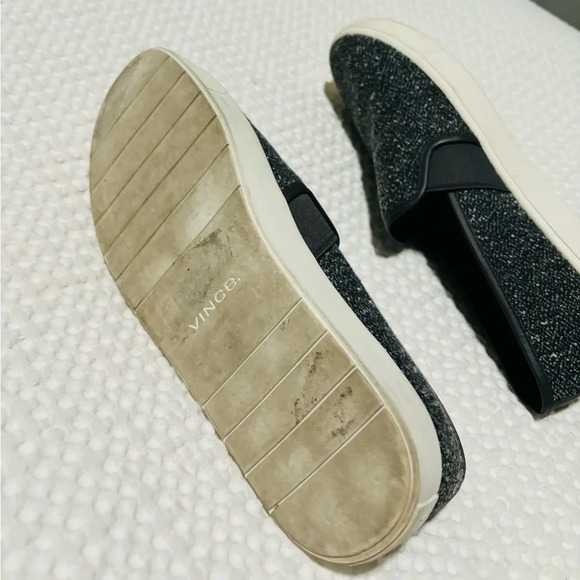 Vince Tweed Speckled Slip on Sneaker - Picture 5 of 6